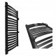  Regnis 633 W 570 x 980 mm black water bathroom radiator