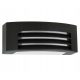  SuperLED garden wall light black E27 12 W