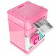  Piggy bank safe ATM with access code for banknotes