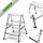  Kadax aluminum ladder 1 x 3 up to 125 kg