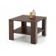  Halmar Kwadro square bench 70 x 70 x 53 cm walnut