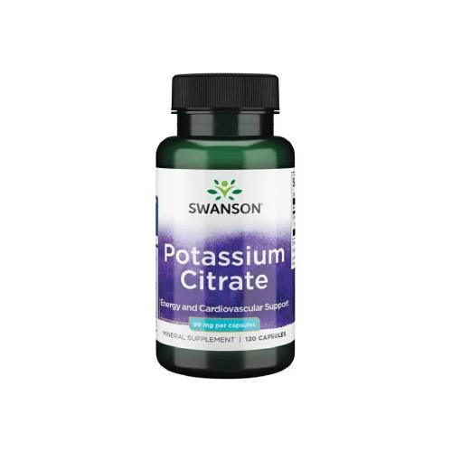  Swanson Health Products Potassium Citrate dietary supplement potassium capsules 120 pcs.