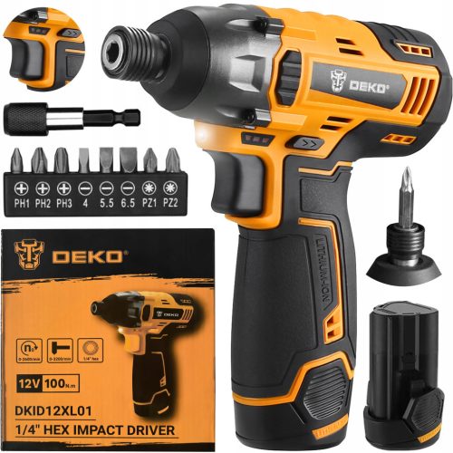  Deko DKID12XL01 12 V cordless impact wrench