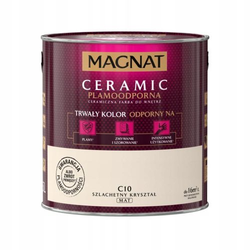 Magnat Ceramic Wall Paint 5 l C10 Edelkristall matt