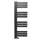  BATHROOM RADIATOR matt black SOFIA 1100/400 (439W) DECORATIVE