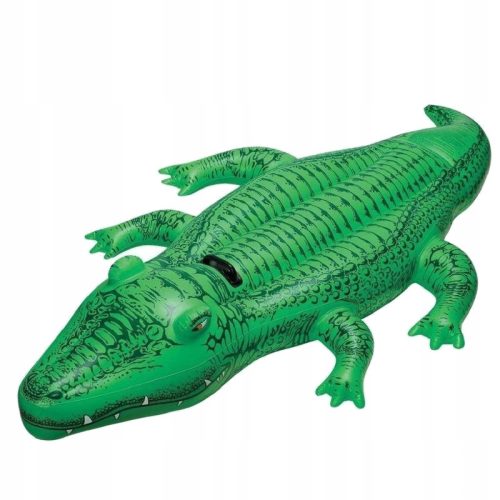 Intex Alligator Swimming Toy 168 x 86 cm green