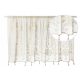 Curtains, Curtains ready Curtain cords with cotton beads 150 cm x 90