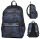 Expandable MYBAQ Felis Moro Blue Backpack: Stylish & Ergonomic Design