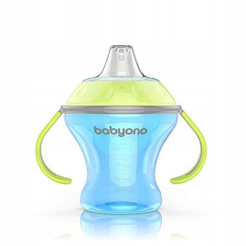  Babyono 1456 Non-spill Cup 180 ml blue