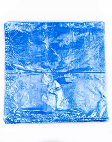 Blue HDPE bags for E2 containers, 1000 pieces.