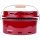  SALE Burgundy enameled tourist grill camping, barbeque, expedition