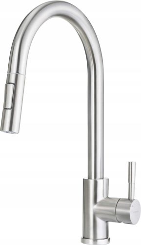 Deante Lima kitchen faucet, silver