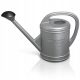  Bottle watering can 10 l, plastic, grey and silver tones