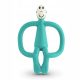  Matchstick Monkey Orthodontic Teether, Silicone, Green Shades