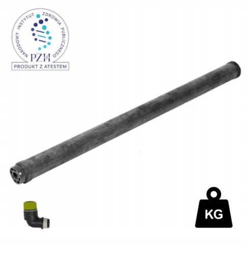  Self-sinking, ballasted tube diffuser