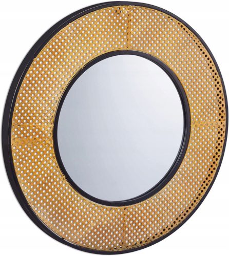 Bathroom mirror MatMay wall mirror, circle, metal frame, 700 x 700 mm