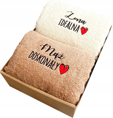 Sets Towels WEDDING GIFT SET TOWELS 70x140 TOWELS