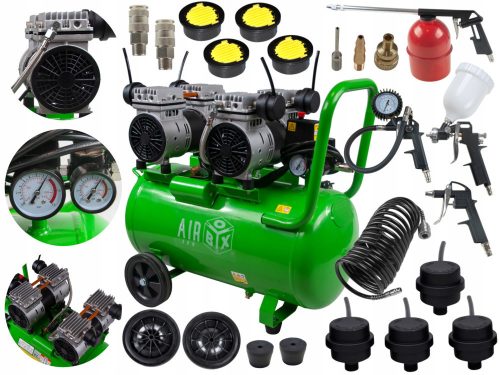 Airbox ECO50 compresseur sans huile 50 l 8 bar