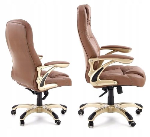  Fauteuil pivotant Halmar, tons marron