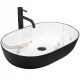 Rea Cleo 61 oval countertop washbasin