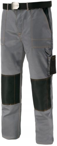 ART.MAS Long Work Trousers GrandMaster+ Men's Waist Length Work Trousers, Grey, Size 48