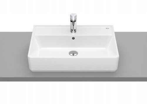 Roca Gap rectangular countertop washbasin