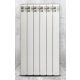  Faral Alba 729 W aluminum radiator white 320 x 880 x 95 mm - side connection