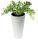  Valle Verde flowerpot 30 cm x 30 x 52 cm diameter 30 cm plastic white