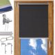 Simple Mini Blinds Lazur Blackout Blind 67 cm x 220 cm