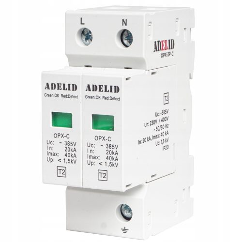  Adelid 385 V IP20 16 A surge arrester