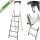  Kadax aluminum ladder 1 x 5 up to 125 kg