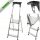 KADAX ladder 2.54 m aluminum up to 125 kg