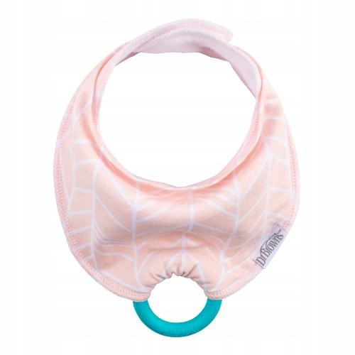  Dr Brown's fabric bib Shades of pink 1 pc.