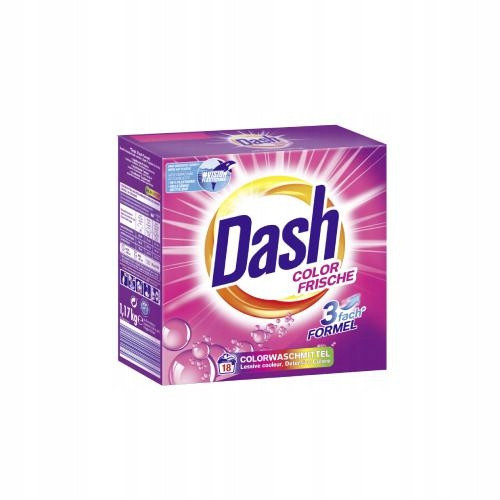  German DE DASH Color Frische washing powder, 18 washes, 1.17 kg