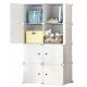  MAXXLLC Wardrobe 74 x 140 x 47 cm white