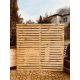 PERGOLA, STRAIGHT CONNECTED FENCE, SOLID FOR YEARS