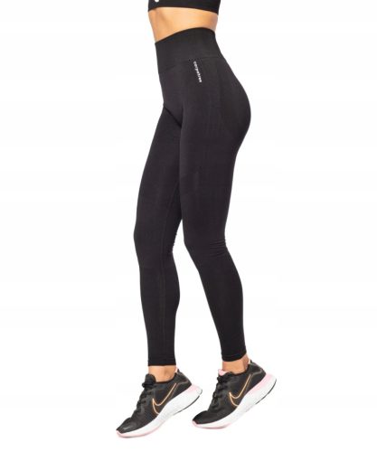  Women's leggings black high waist seamless XS
