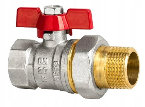  3/4" ball valve with screw connection