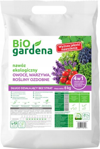  Organic fertilizer, natural BiOgardena crystals, 8 kg 8 l