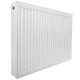  Invena 842 W steel panel radiator white 500 x 550 x 49 mm - side connection