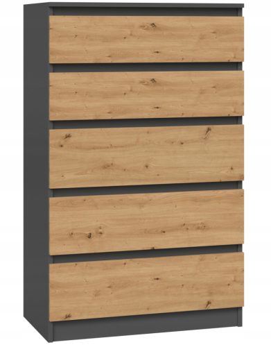  TopEshop Chest of Drawers 9789085421030 70 x 40 x 109.5cm Anthracite matt