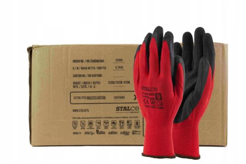 Gants Stalco taille 10 - XL 12 paires