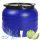  100L PLASTIC BARREL FOR PICKING, ROUND WATER TANK, SCREWED