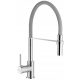 Invena KAMELEON floor-standing kitchen faucet, grey