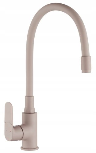 Invena Joga Plus floor-standing kitchen faucet, beige