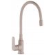 Invena Joga Plus floor-standing kitchen faucet, beige