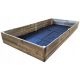  Pressure-impregnated vegetable garden 240x120x27 Inspekt Box Herbarium