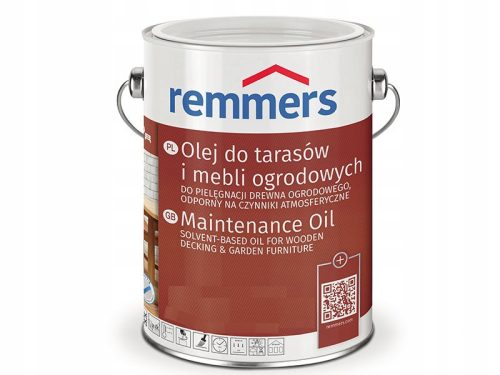 REMMERS OIL FOR TERRACE BOARDS 5L LIGHT OAK