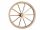  WOODEN WHEEL, DECORATION, DIAMETER 60 CM