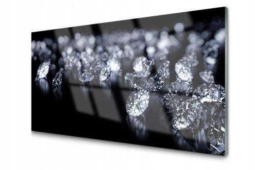 Pictures on the wall Glass picture Diamonds Art 100x50